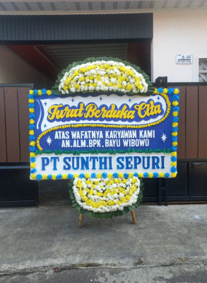 Papan Bunga Duka di Kapuas Hilir