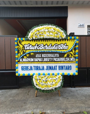 Papan Bunga Duka di Kapuas Hilir